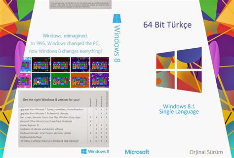 Windows 81 türkçe 64 bit